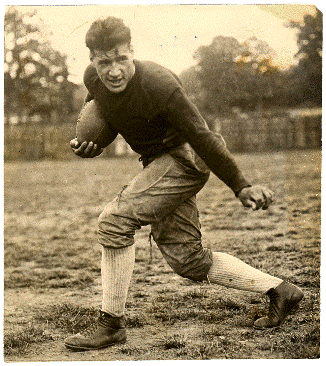 Featured is a 1918 photo of Joe Guyon, a Native American from the Ojibwa tribe in Minnesota, who had an incredibly successful football career, being named to both the College Football Hall of Fame and the Pro-Football Hall of Fame.  (Photo not available for sale.)